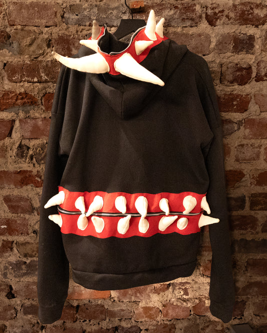 Ryder Studios spiked monster hoodie