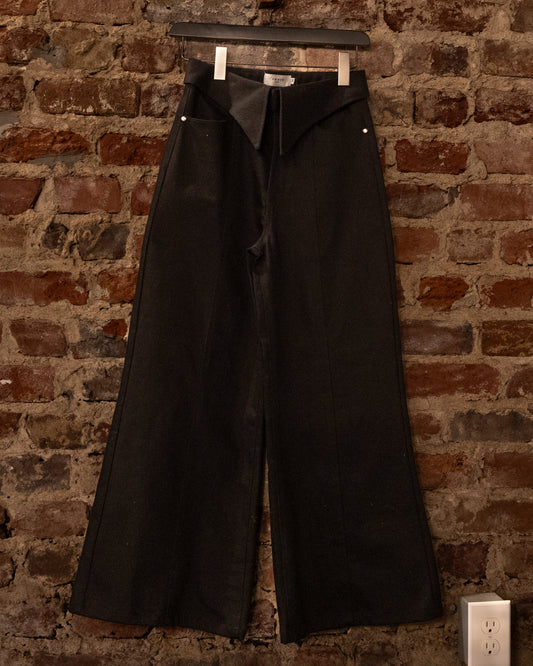 Fance wide leg denim