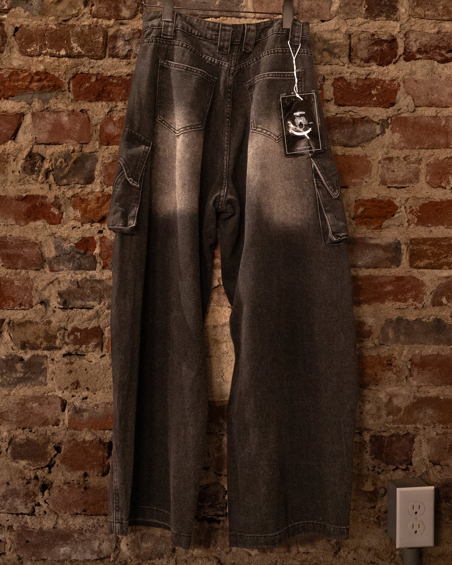 Gagavouge wide leg denim pants