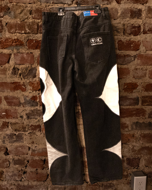 Y2K Sigil Black Denim
